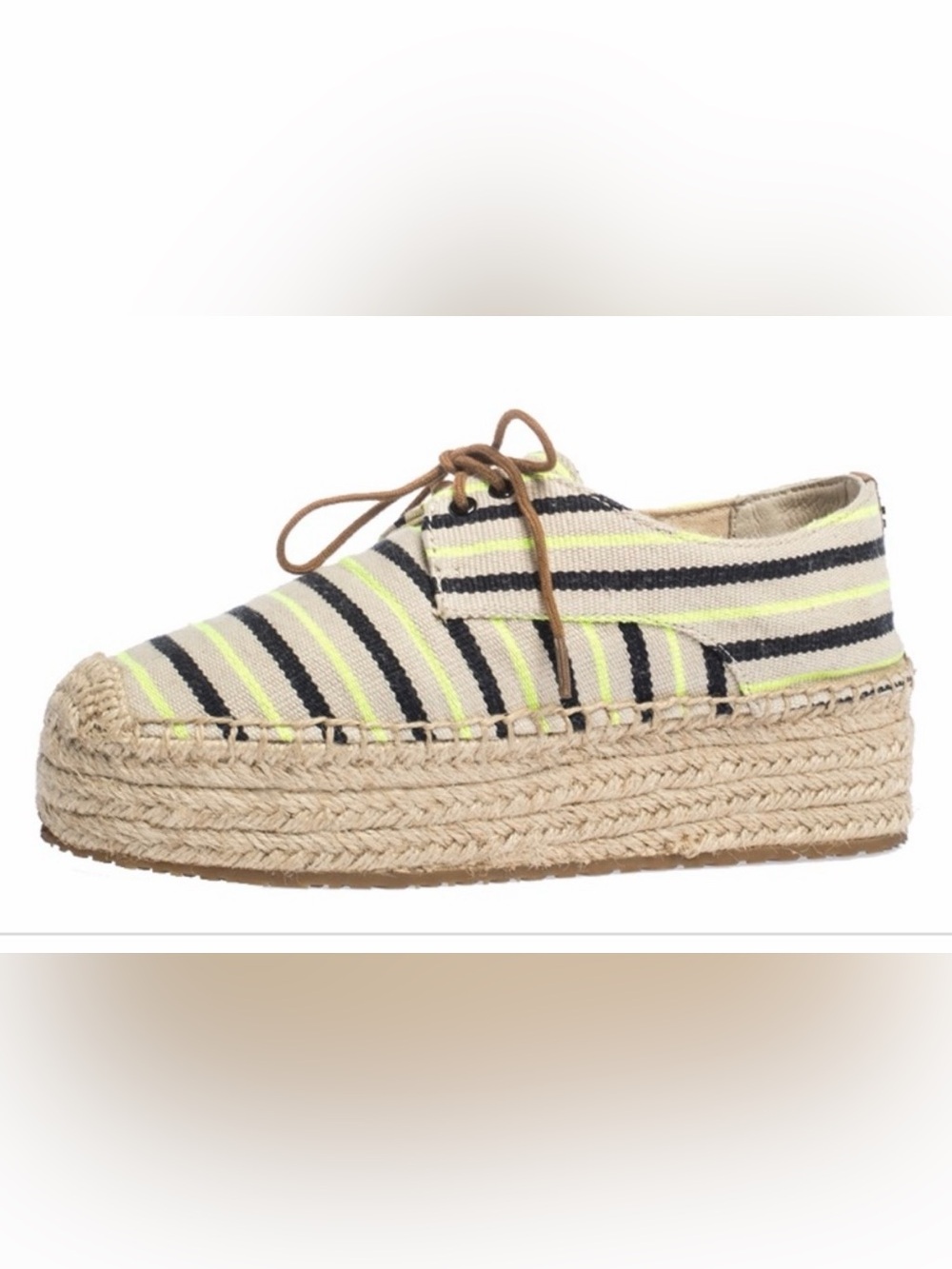 Like new Tory Burch Florence platform espadrilles